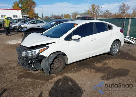 2017 Kia Forte Lx from USA, damaged, VIN 3KPFK4A76HE013782